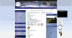 Desktop Screenshot of krusnohorskyklub.cz